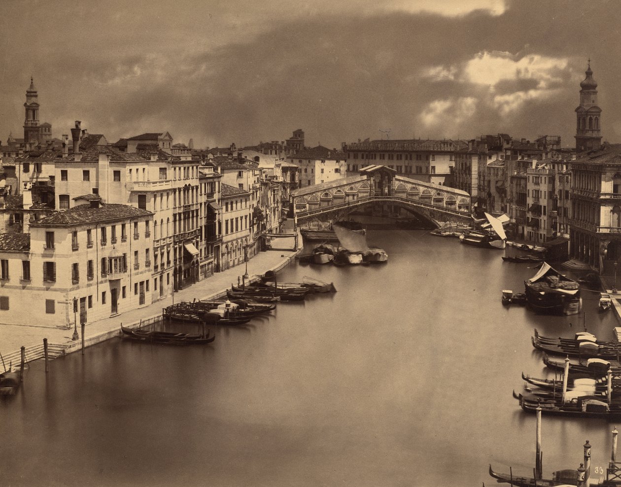 Venedig im Mondlicht von Carlo Naya