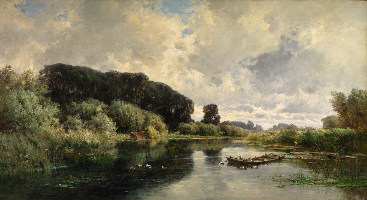 Umgebung von Vriesland (Niederlande) von Carlos de Haes