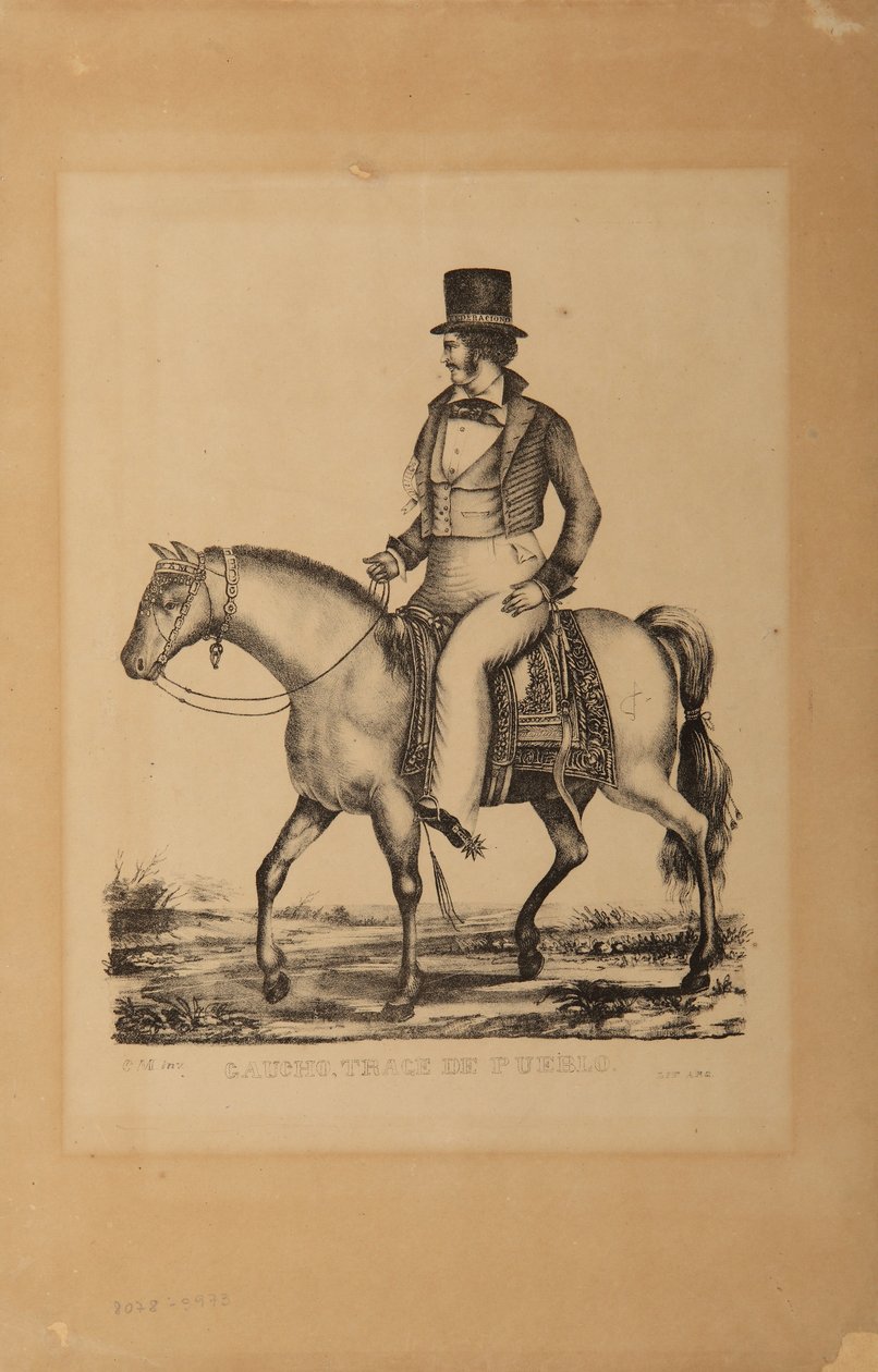 Gaucho, Traje de Pueblo - Carlos Morel von Carlos Morel