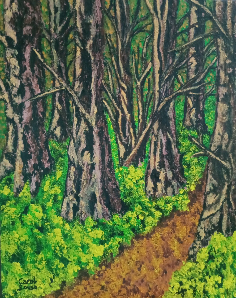 Waldweg von Carol Sousa Cuello