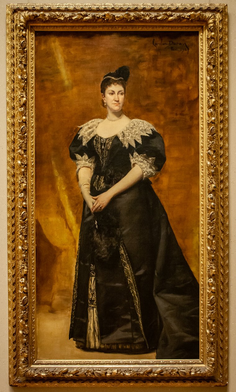 Mrs. William Astor (Caroline Webster Schermerhorn, 1831–1908) von Carolus Duran