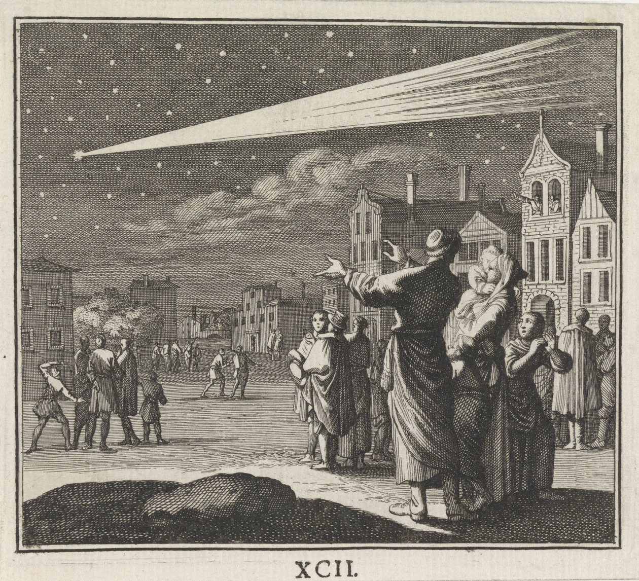 Emblem: Komet von Caspar Luyken