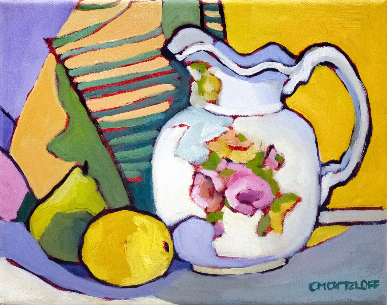 Blumenfusion, 2024 von Catherine J Martzloff