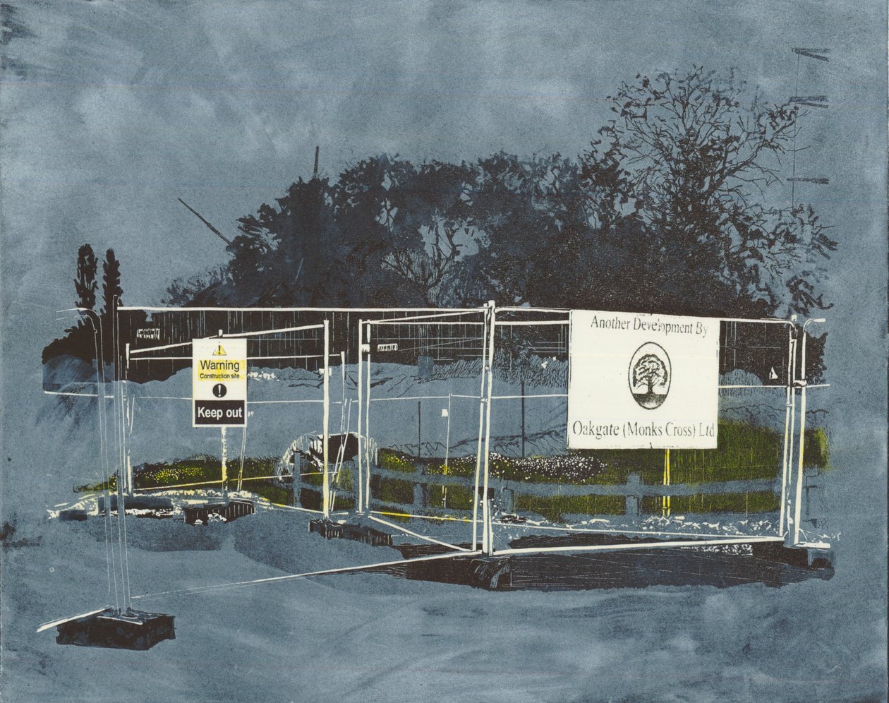 Ein Einschlag in die Landschaft von Catherine Sutcliffe Fuller