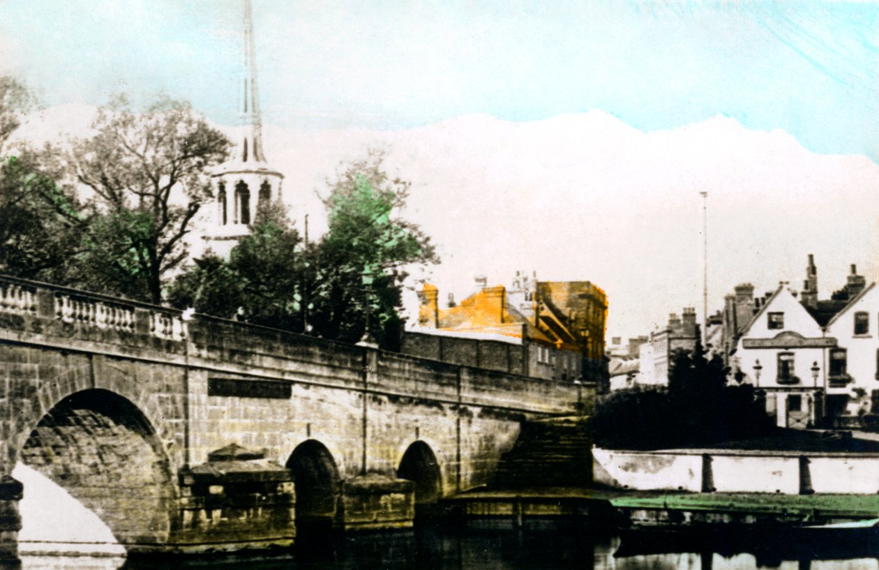Die Brücke bei Wallingford, Oxfordshire, 1926 von Cavenders Ltd