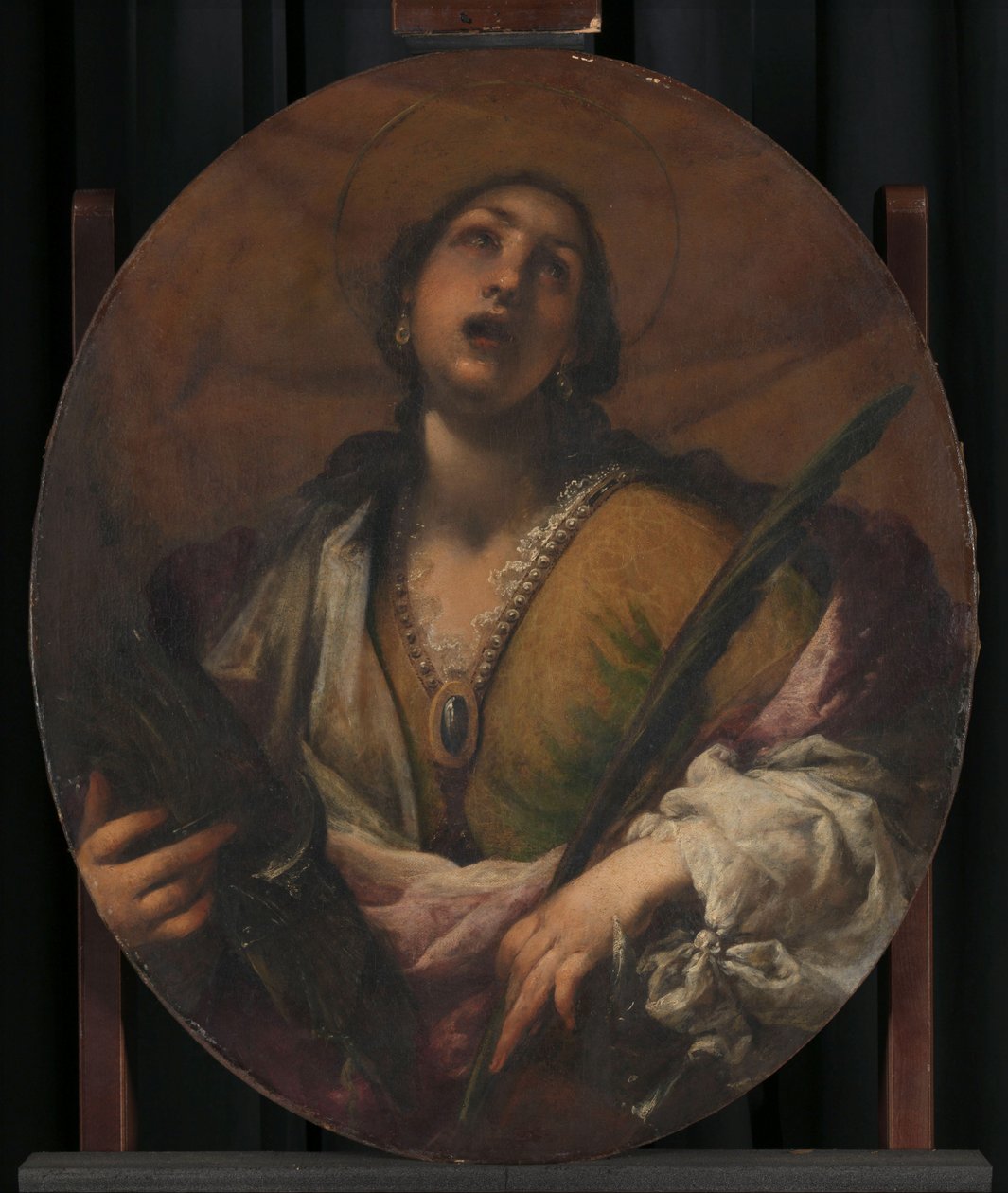 Heilige Katharina, um 1650 von Cecco Bravo (1601-1661)