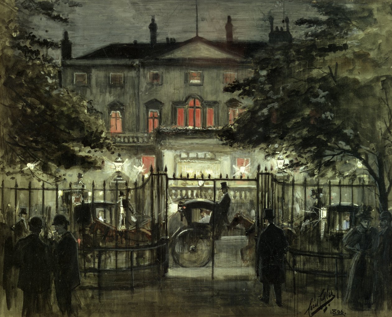 Marine- und Militärclub, 1896 von Cecil Cutler