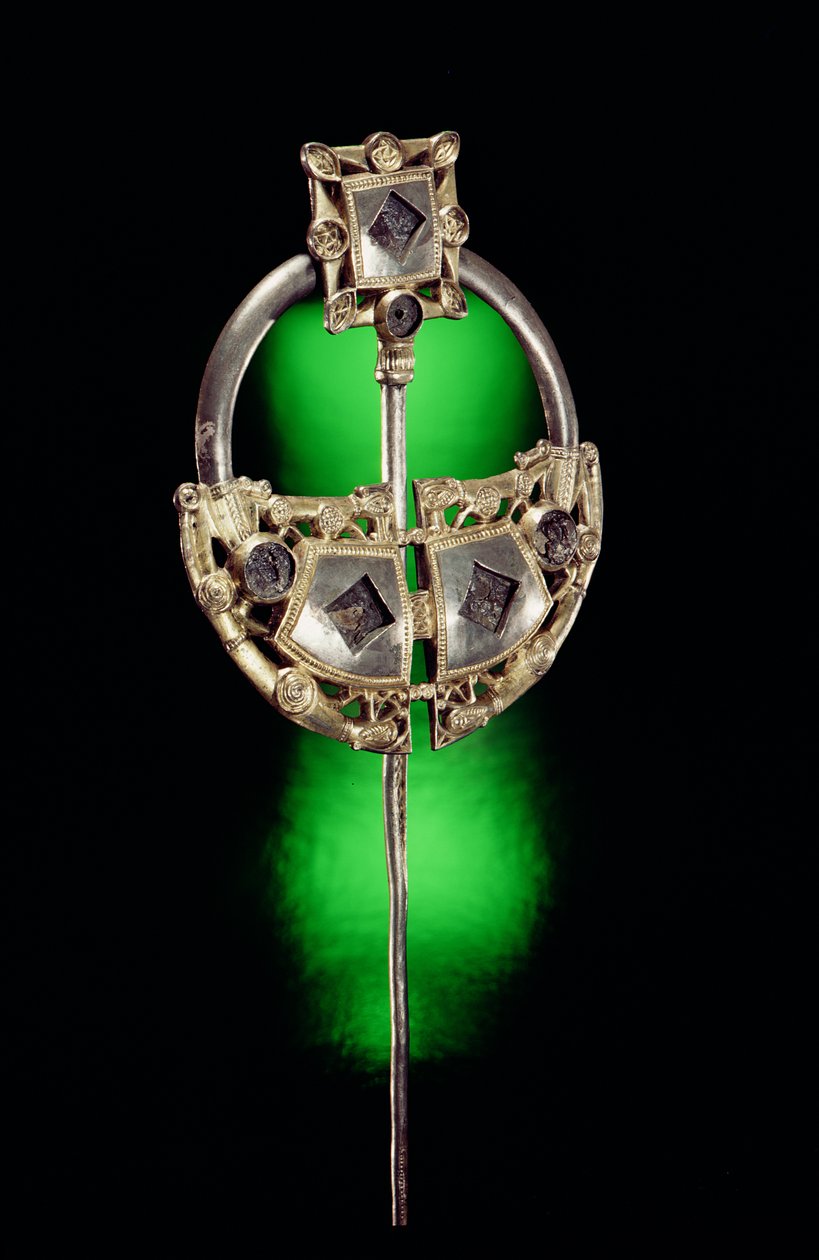 Ringförmige Brosche, Ardagh-Schatz, Reerasta, County Limerick, Wikingerzeit von Celtic