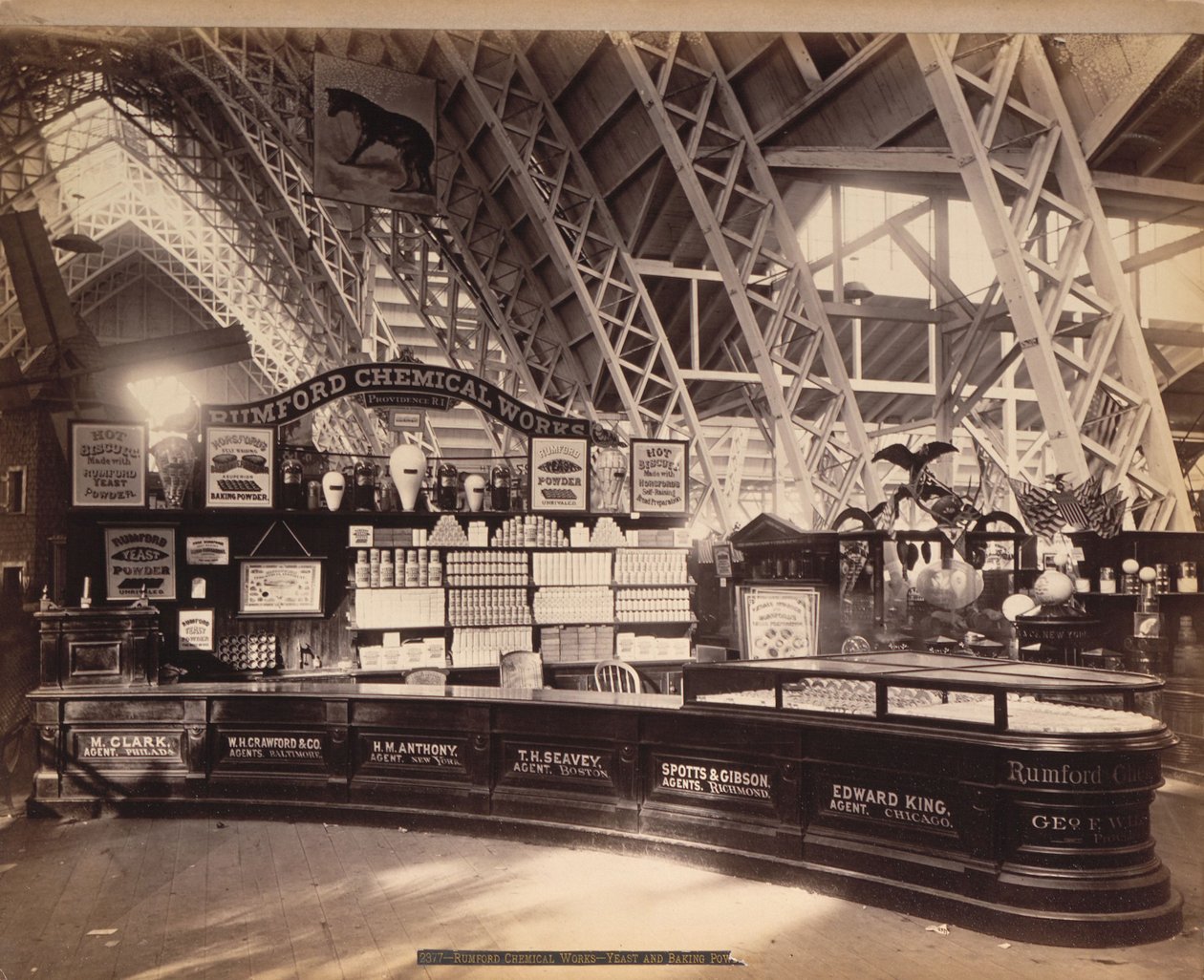 Rumford Chemical Works - Hefe und Backpulver, Centennial Exhibition, Philadelphia von Centennial Photographic Co.