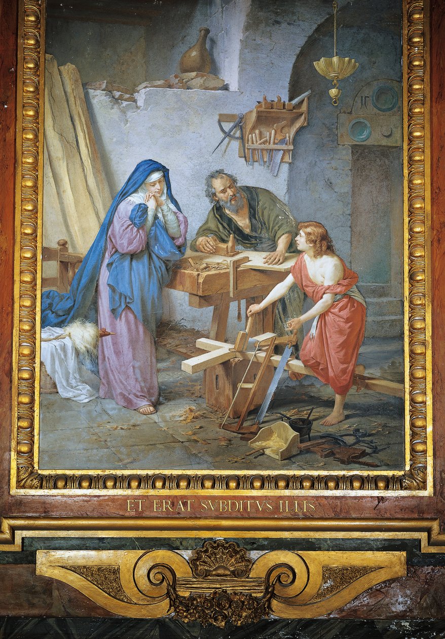 Heilige Familie von Nazareth von Cesare Mariani