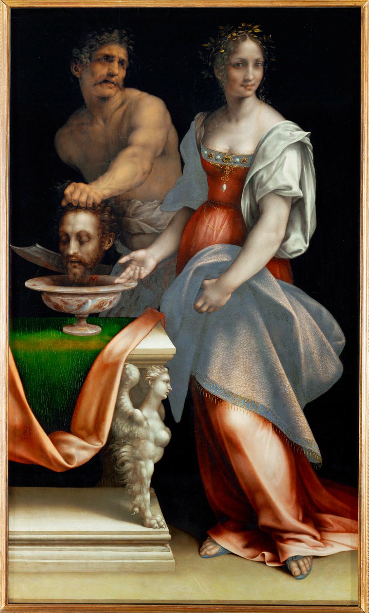 Salome mit dem Kopf des Täufers von Cesare da Sesto