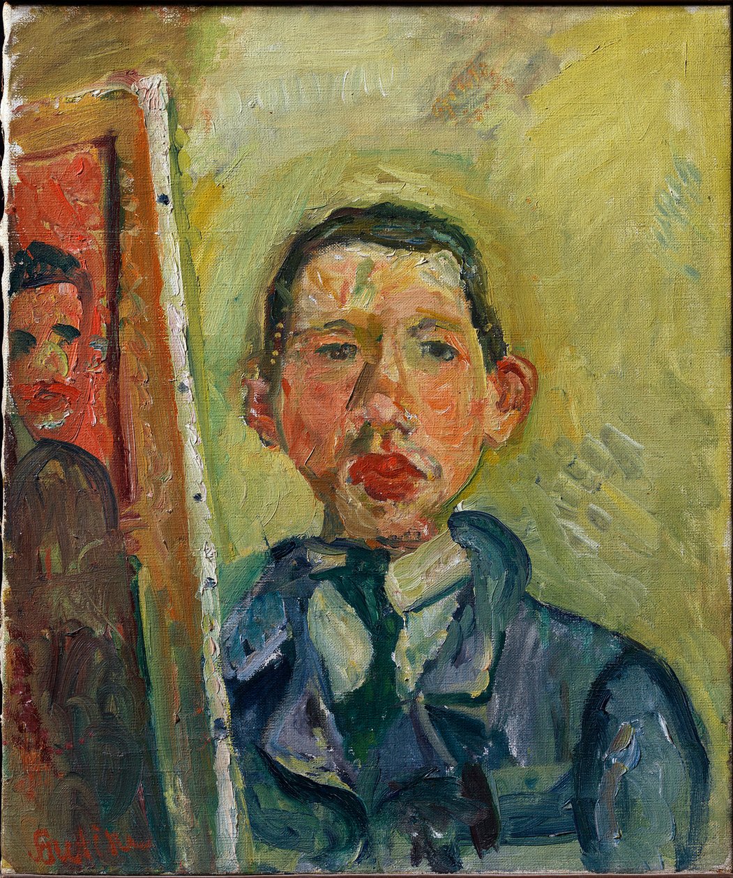 Selbstporträt von Chaim Soutine
