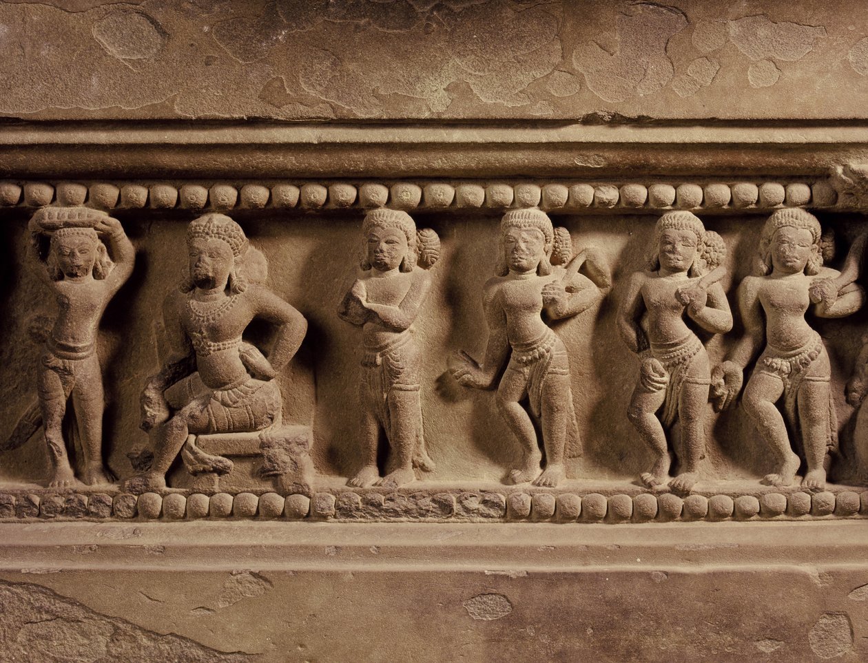 Detail vom Tra Kieu Sockel von Cham School