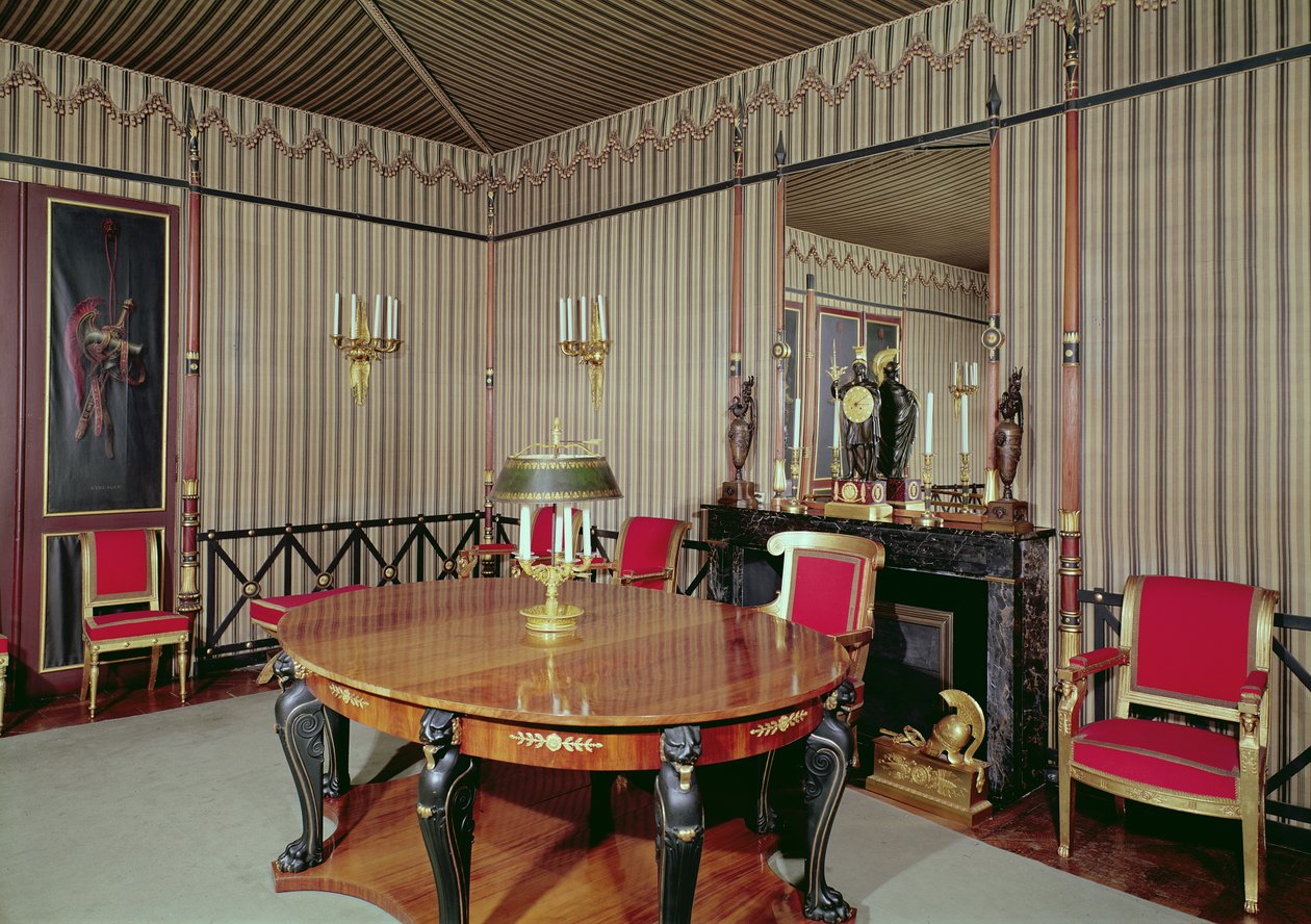 Ratssaal, geschaffen 1800 von Charles Percier