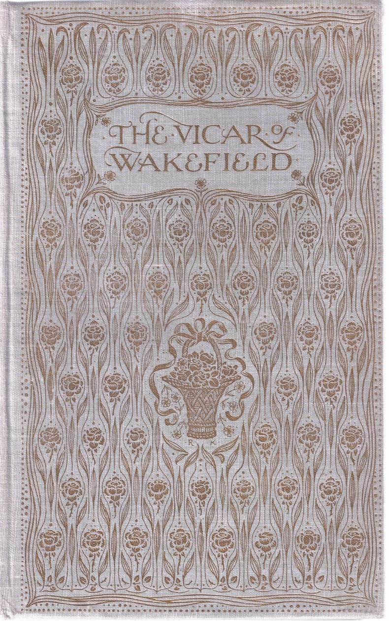 Vorderseite, aus The Vicar of Wakefield veröffentlicht von J M Dent & Son Ltd, 1920er Jahre von Charles Edmund Brock