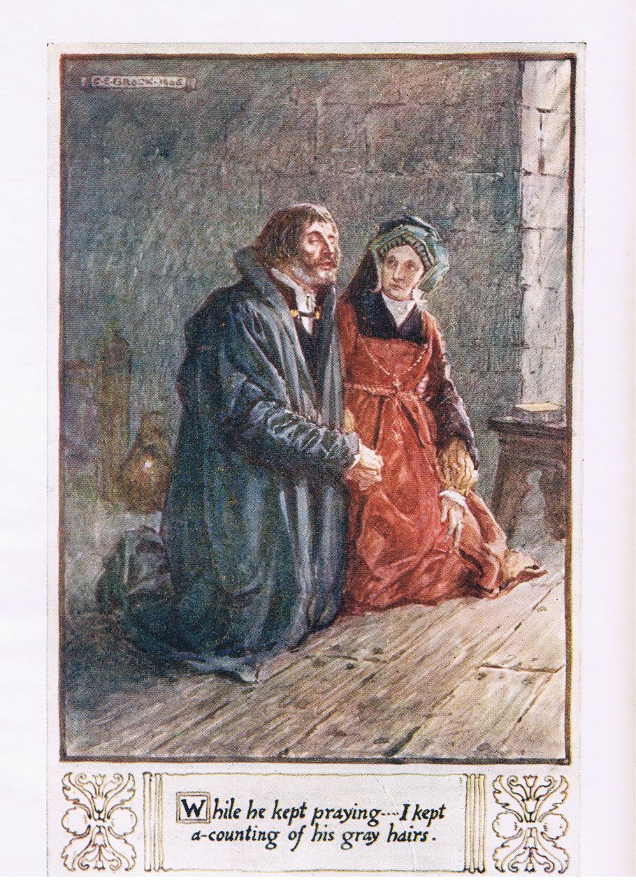 Während er betete, zählte ich seine grauen Haare von Charles Edmund Brock