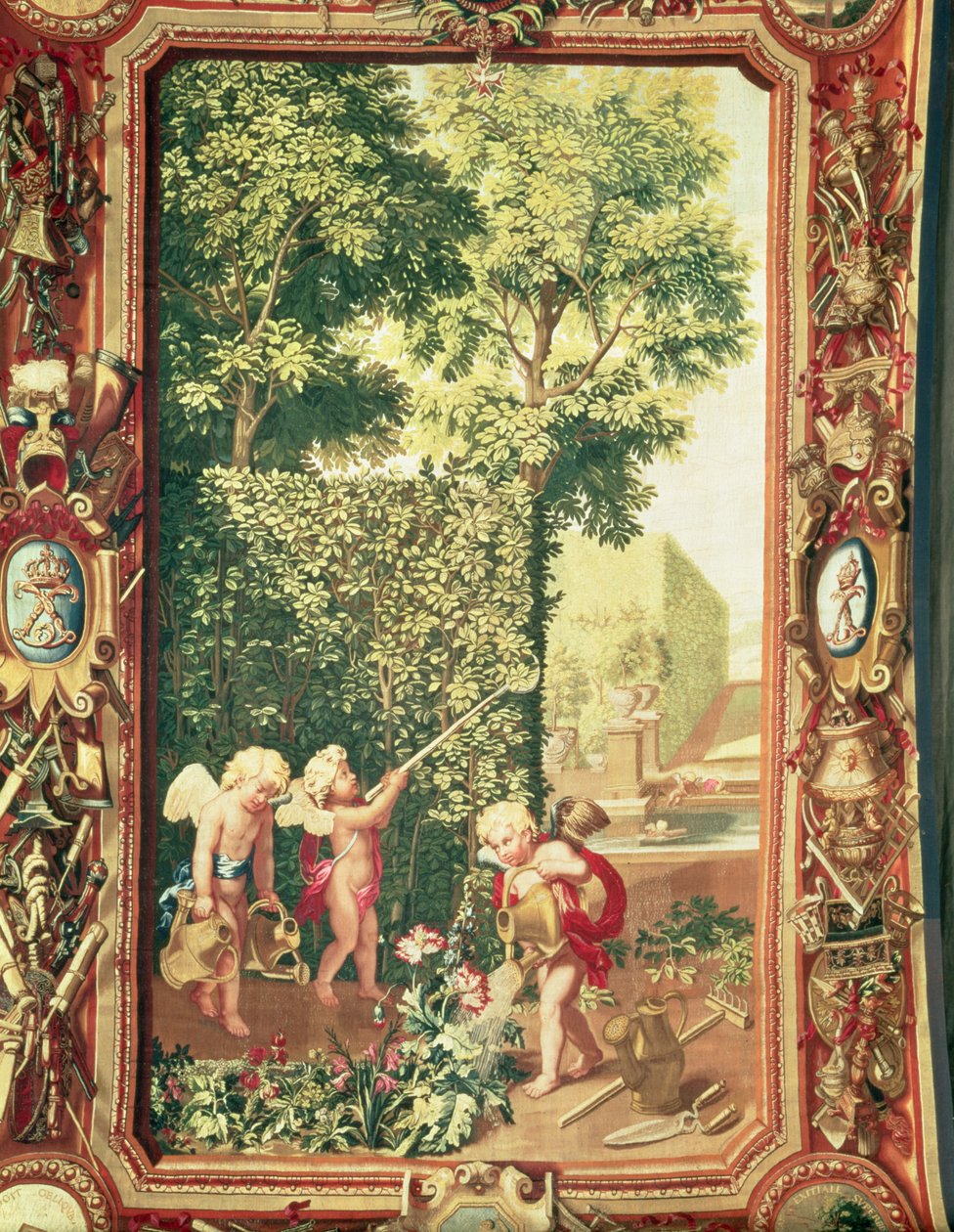 Sommer aus den Jahreszeiten, Gobelins-Tapisserie, ca. 1680 von Charles Le Brun