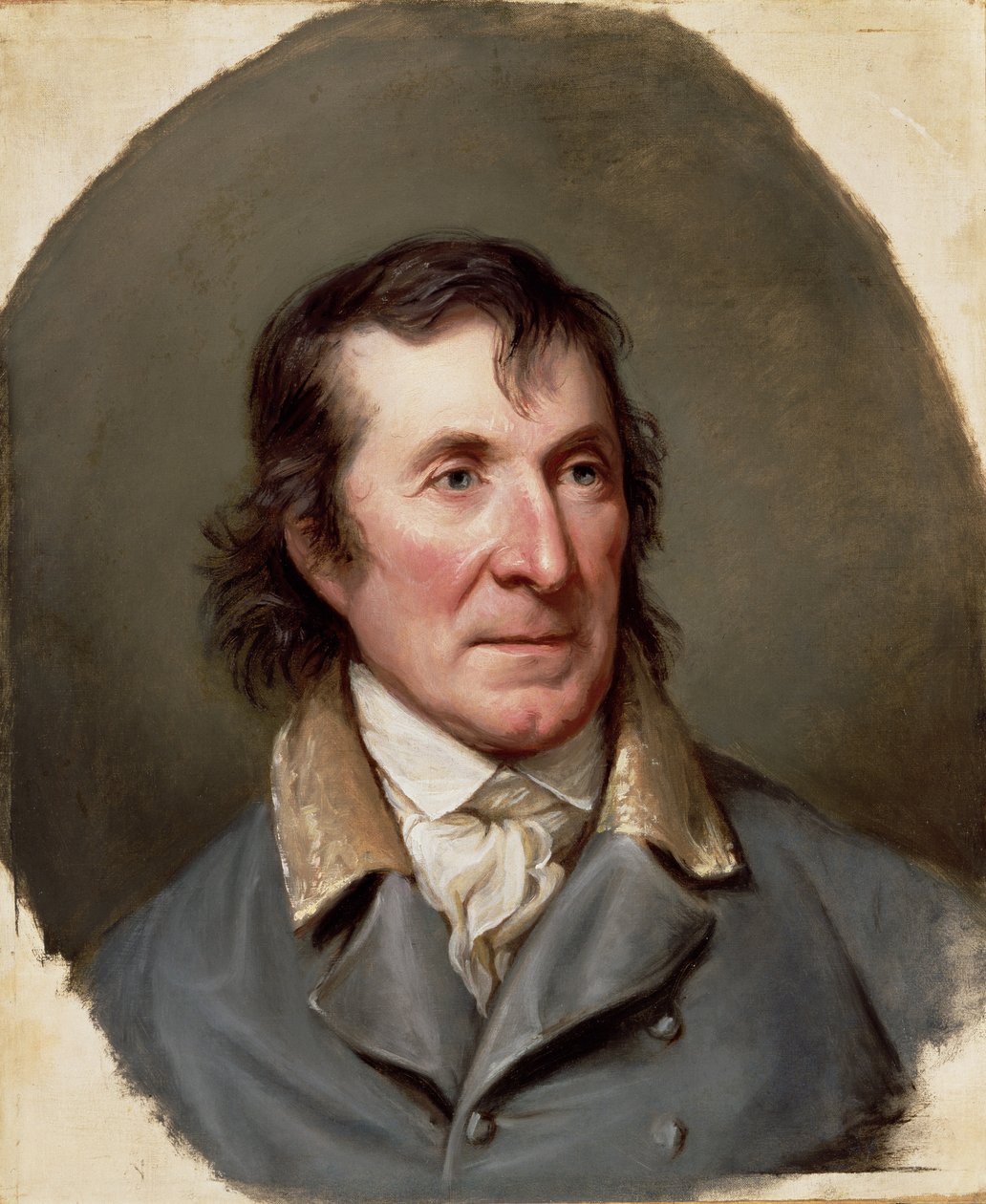 Gilbert Stuart (1755-1828), 1805 von Charles W. and Peale, Rembrandt Peale