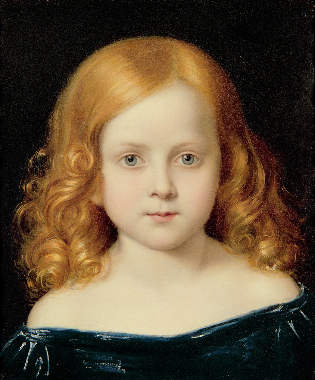 Porträt der Tochter des Künstlers von Charles West Cope