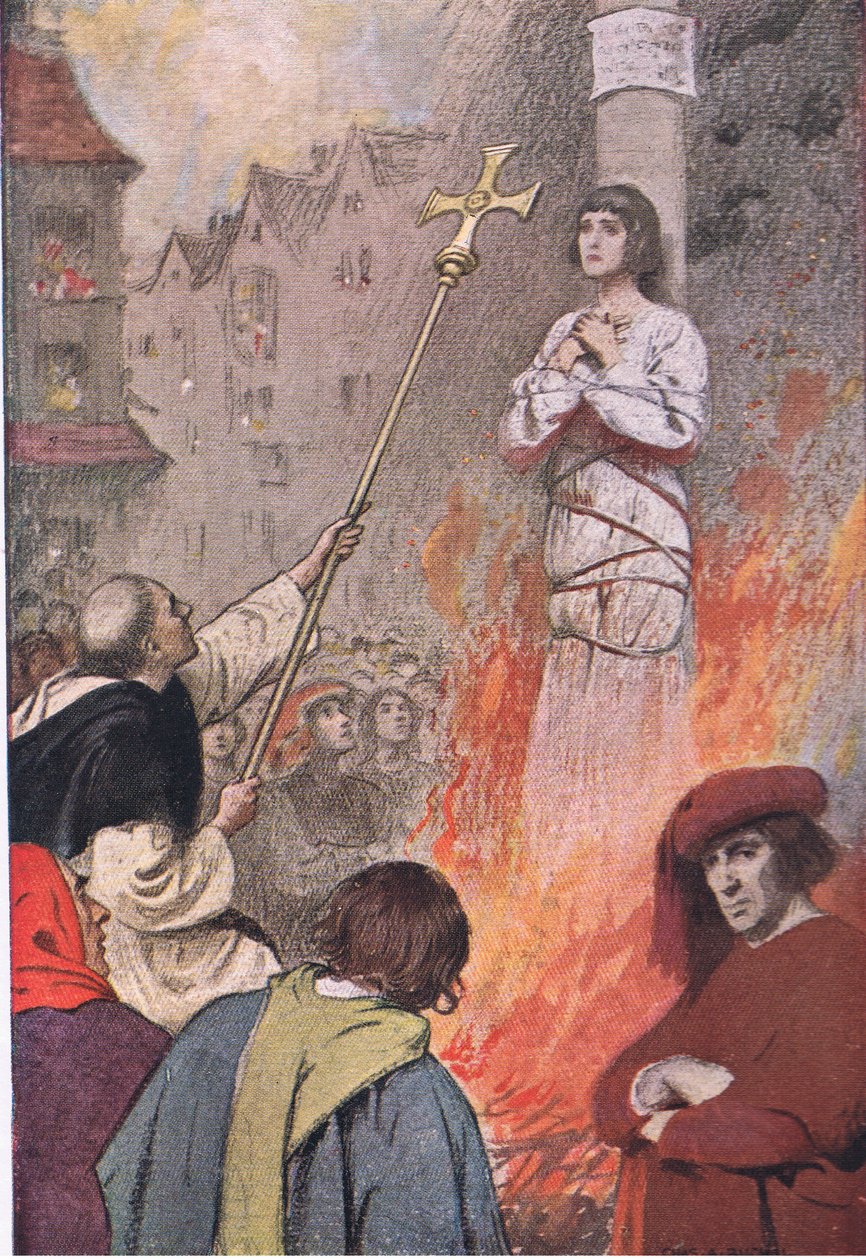 Auf dem Marktplatz von Rouen, aus Die Geschichte von Jeanne D