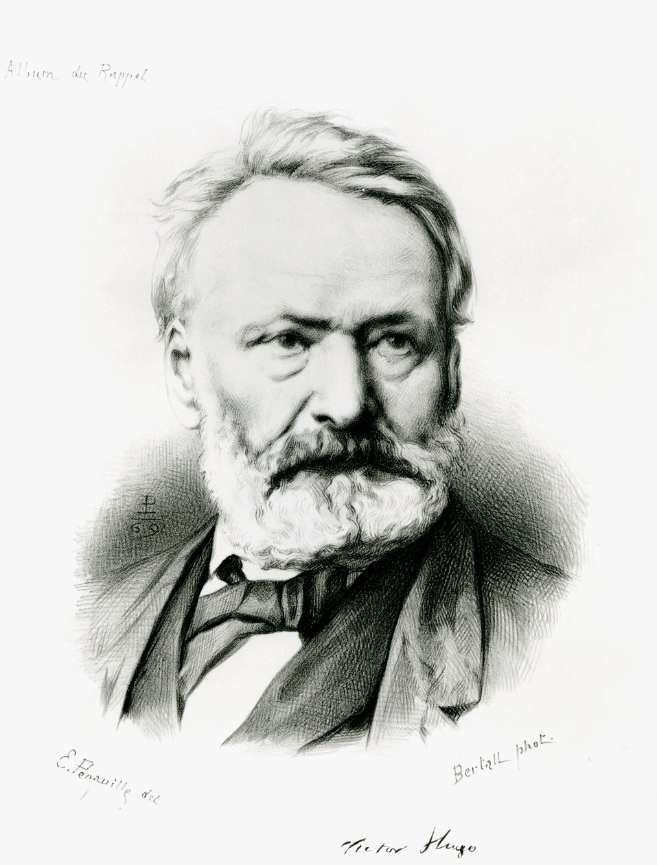 Porträt von Victor Hugo (1802-85) aus 