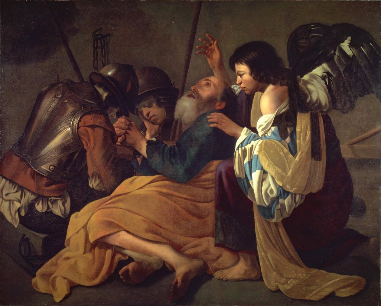 Die Befreiung des heiligen Petrus von Charles Andrew Dyce