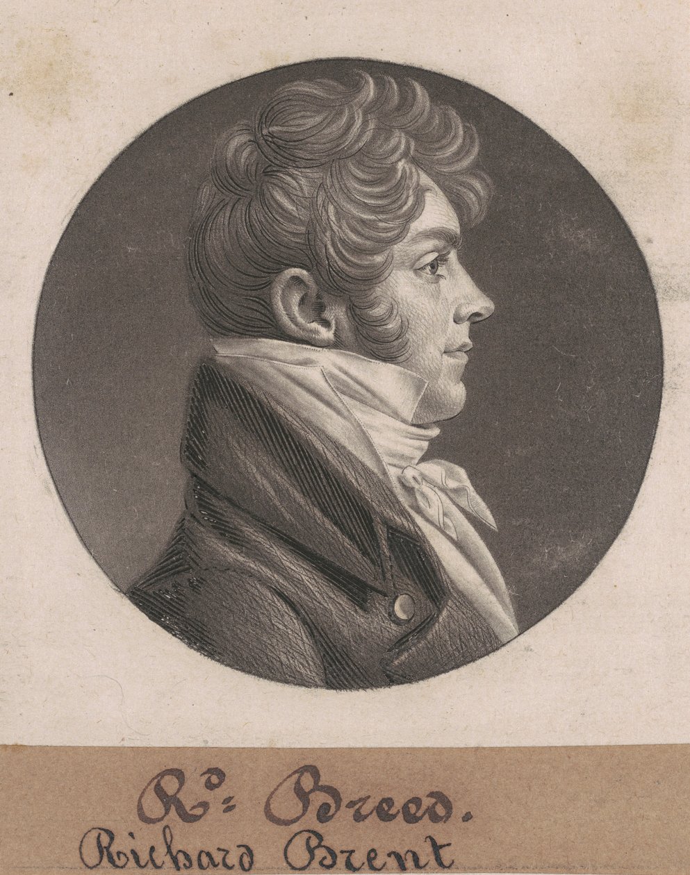 Richard Brent von Charles B.J. Févret de Saint Mémin