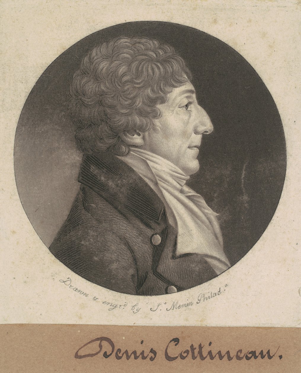 Dennis Nicholas Cottineau von Charles B. J. Févret de Saint Mémin
