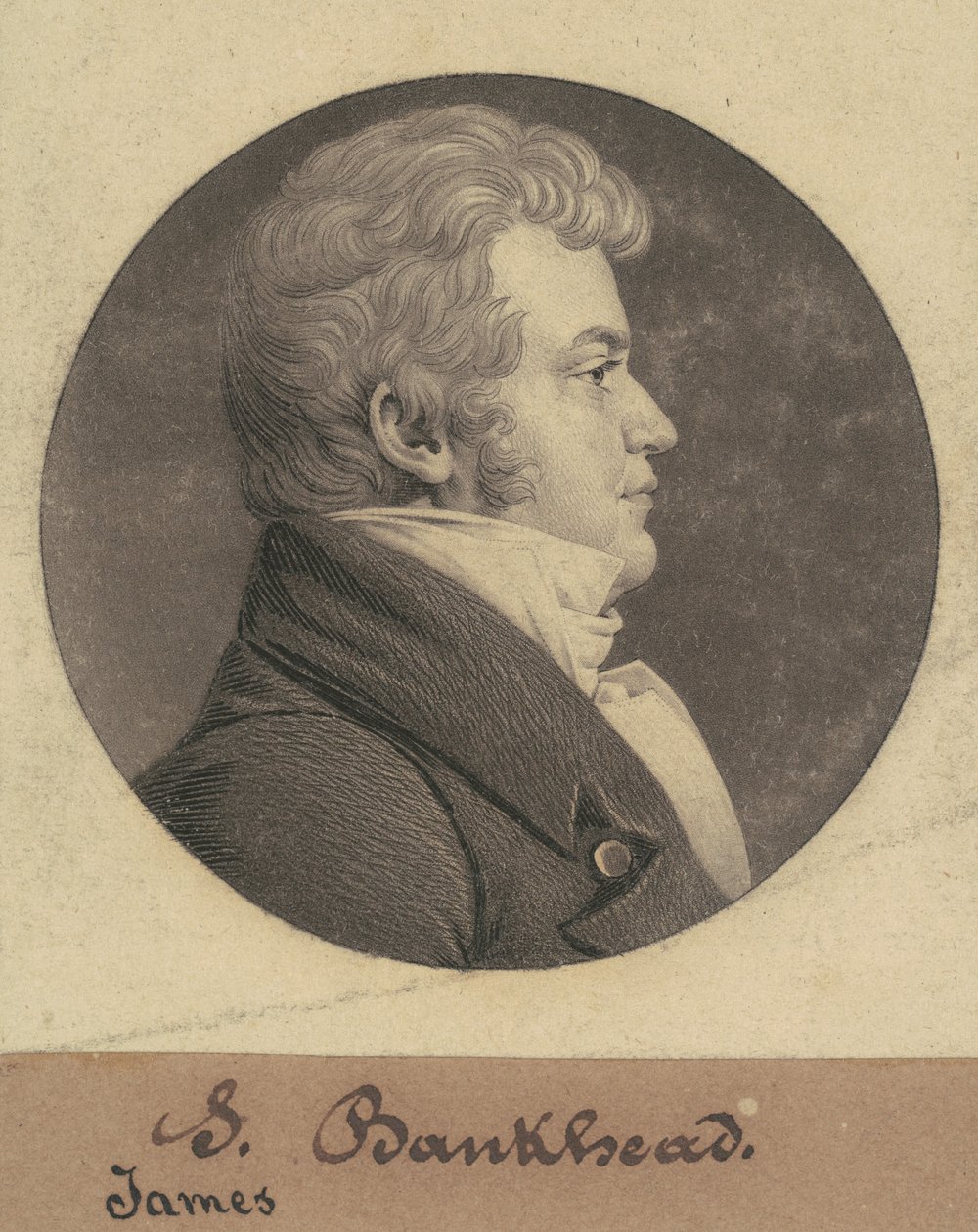 James Bankhead von Charles B. J. Févret de Saint Mémin