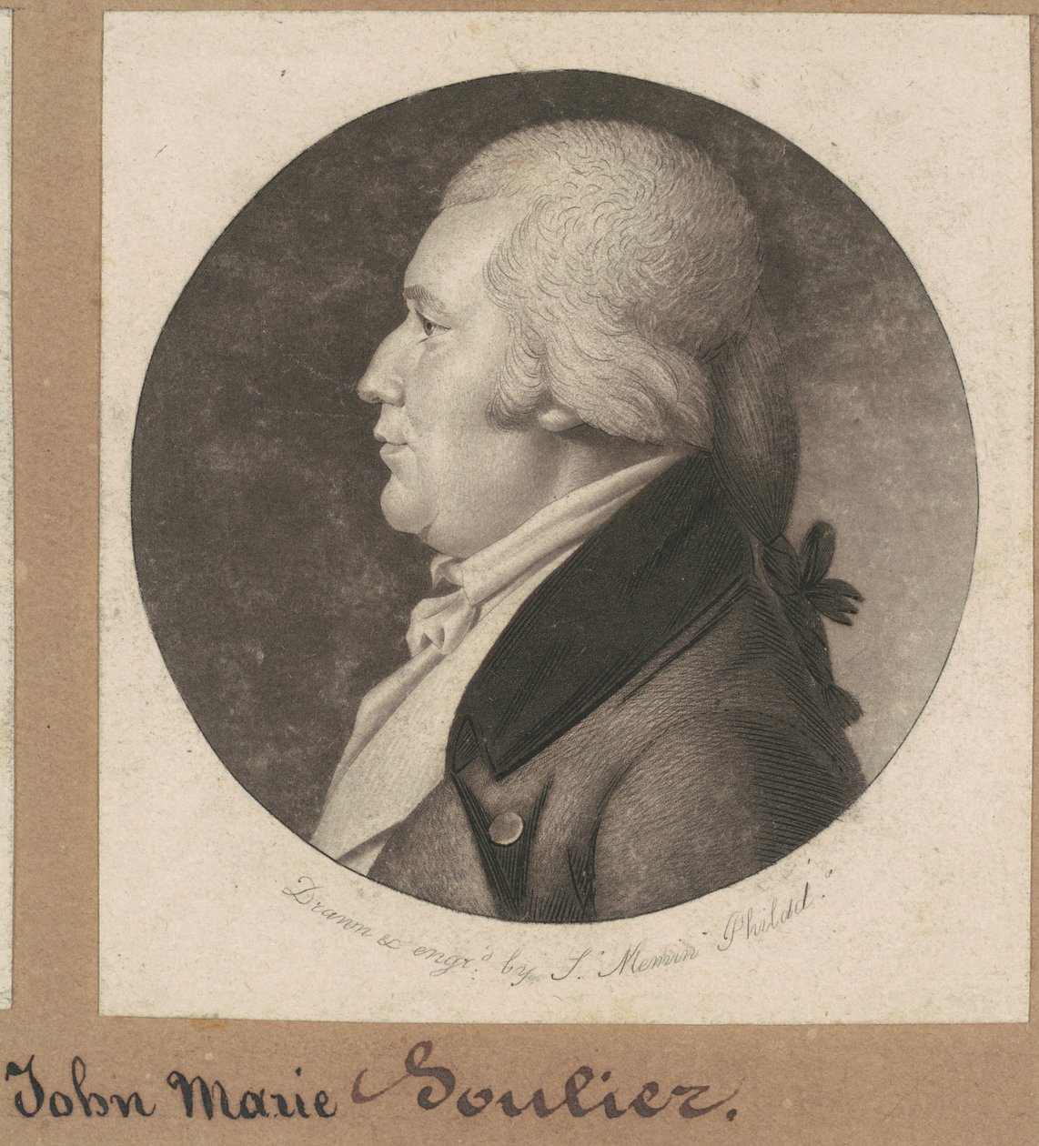 Jean Marie Soulier von Charles B. J. Févret de Saint Mémin