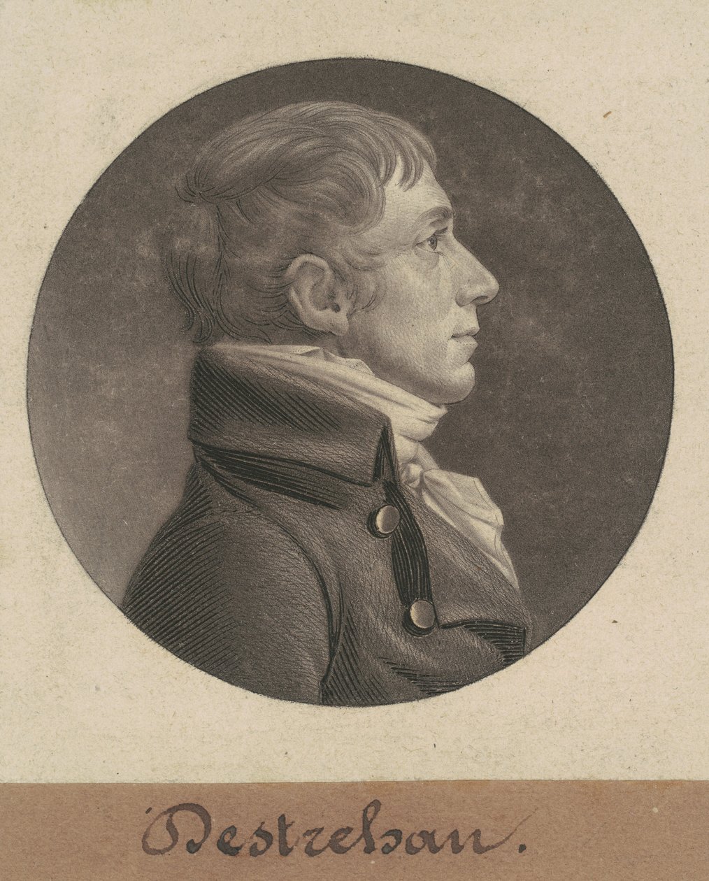 Jean Noel Destréhan von Charles B. J. Févret de Saint Mémin