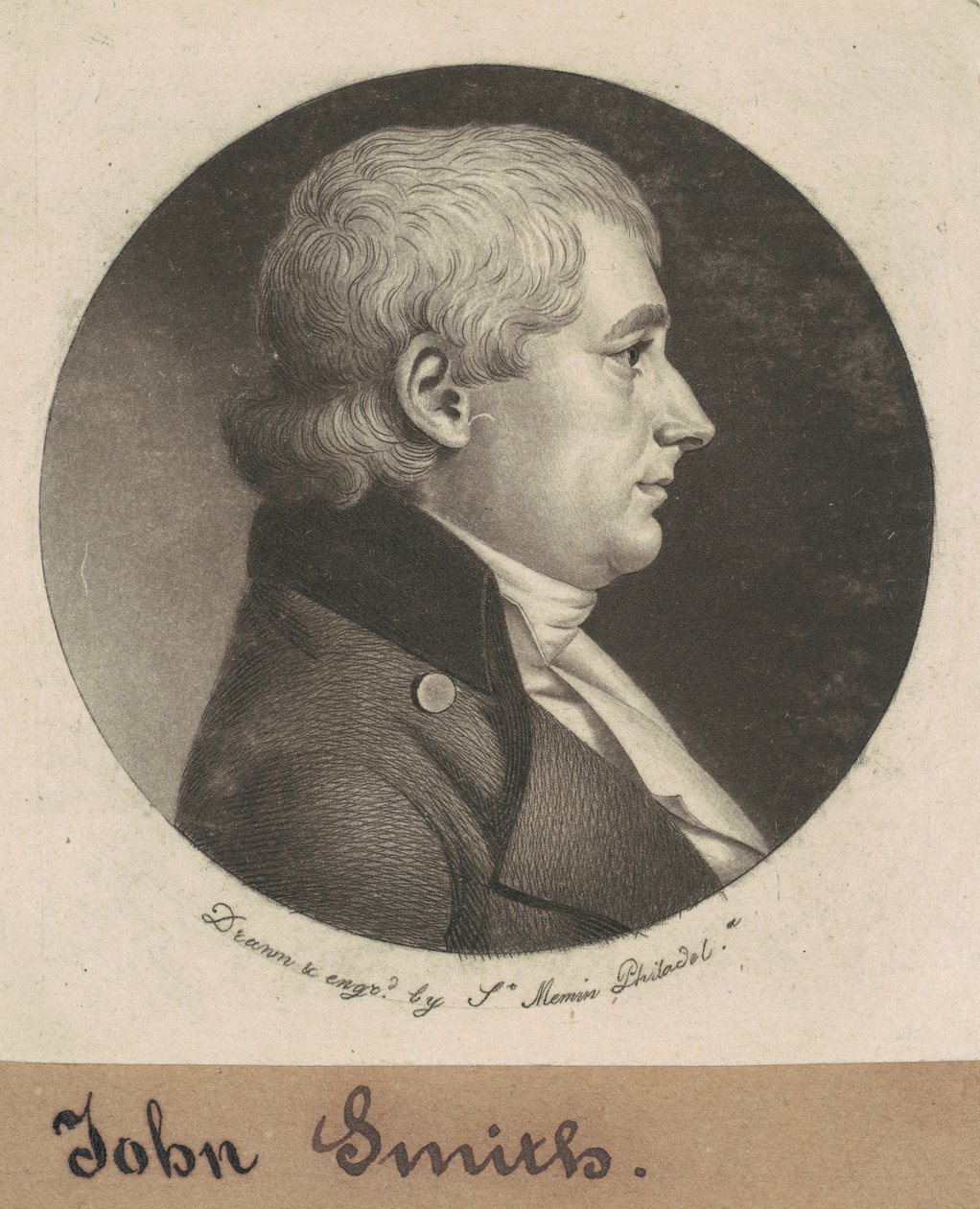 John Smith von Charles B. J. Févret de Saint Mémin