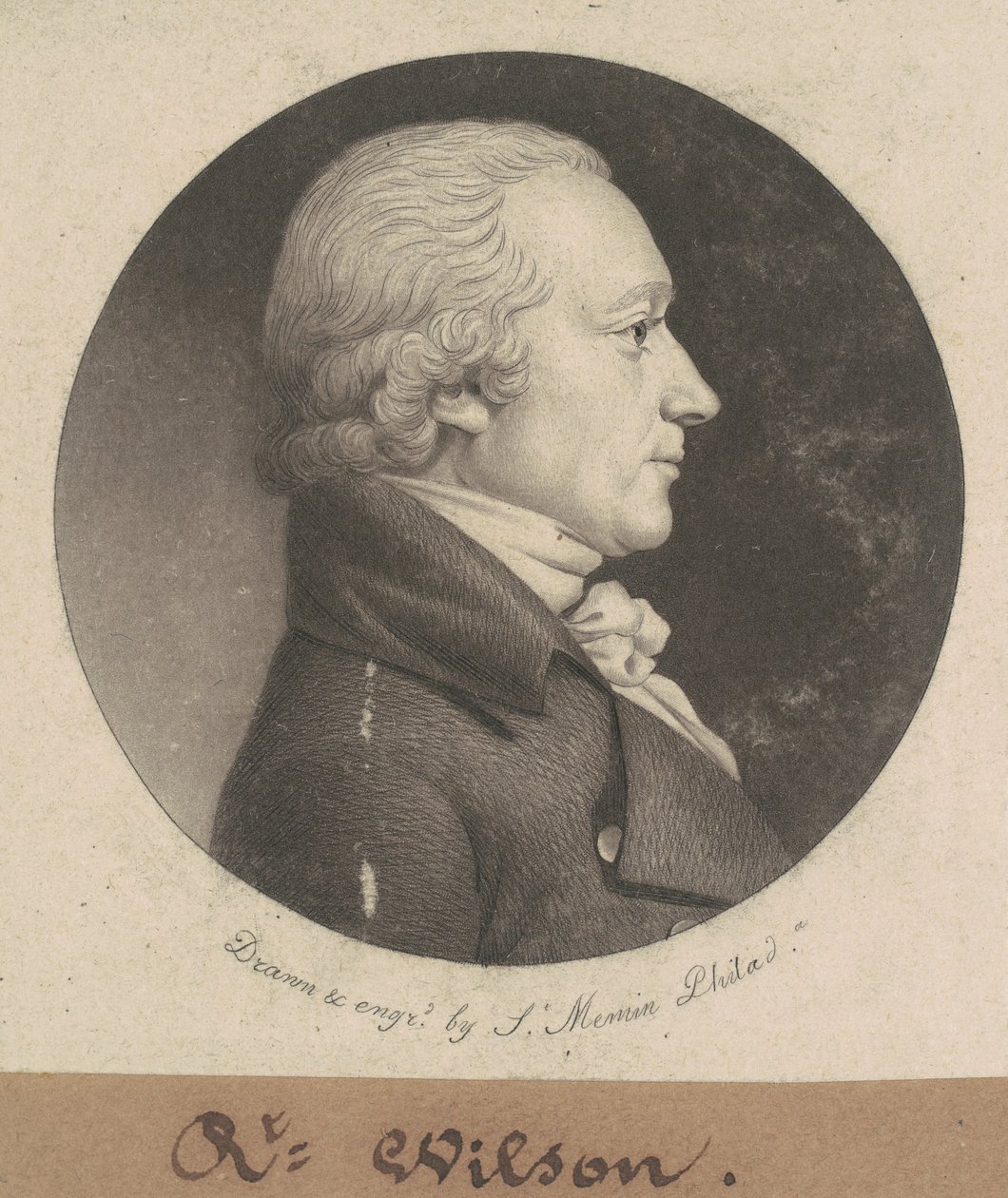 Robert Wilson von Charles B. J. Févret de Saint Mémin