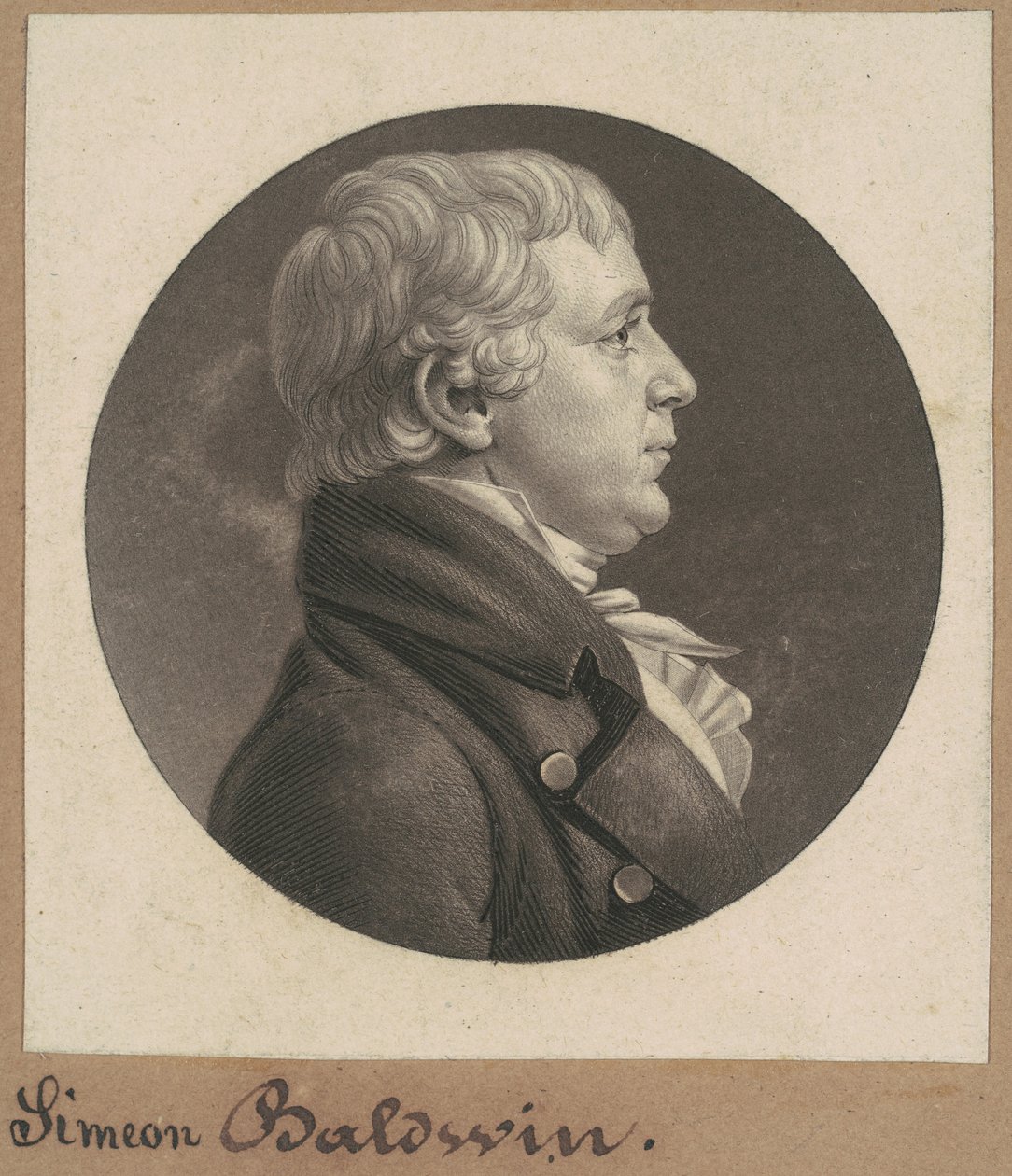 Simeon Baldwin von Charles B. J. Févret de Saint Mémin