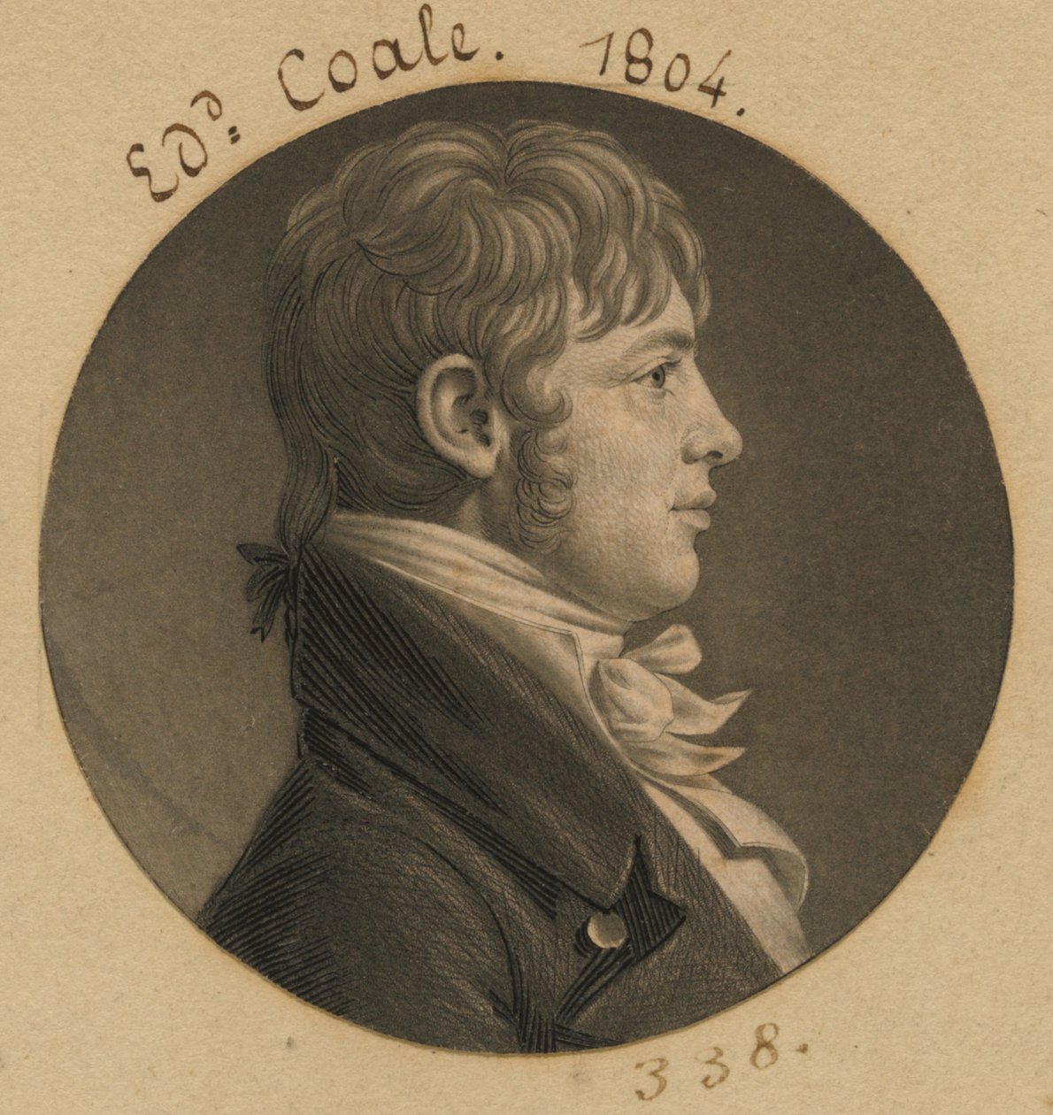 Edward Johnson Coale von Charles Balthazar Julien Févret de Saint-Mémin