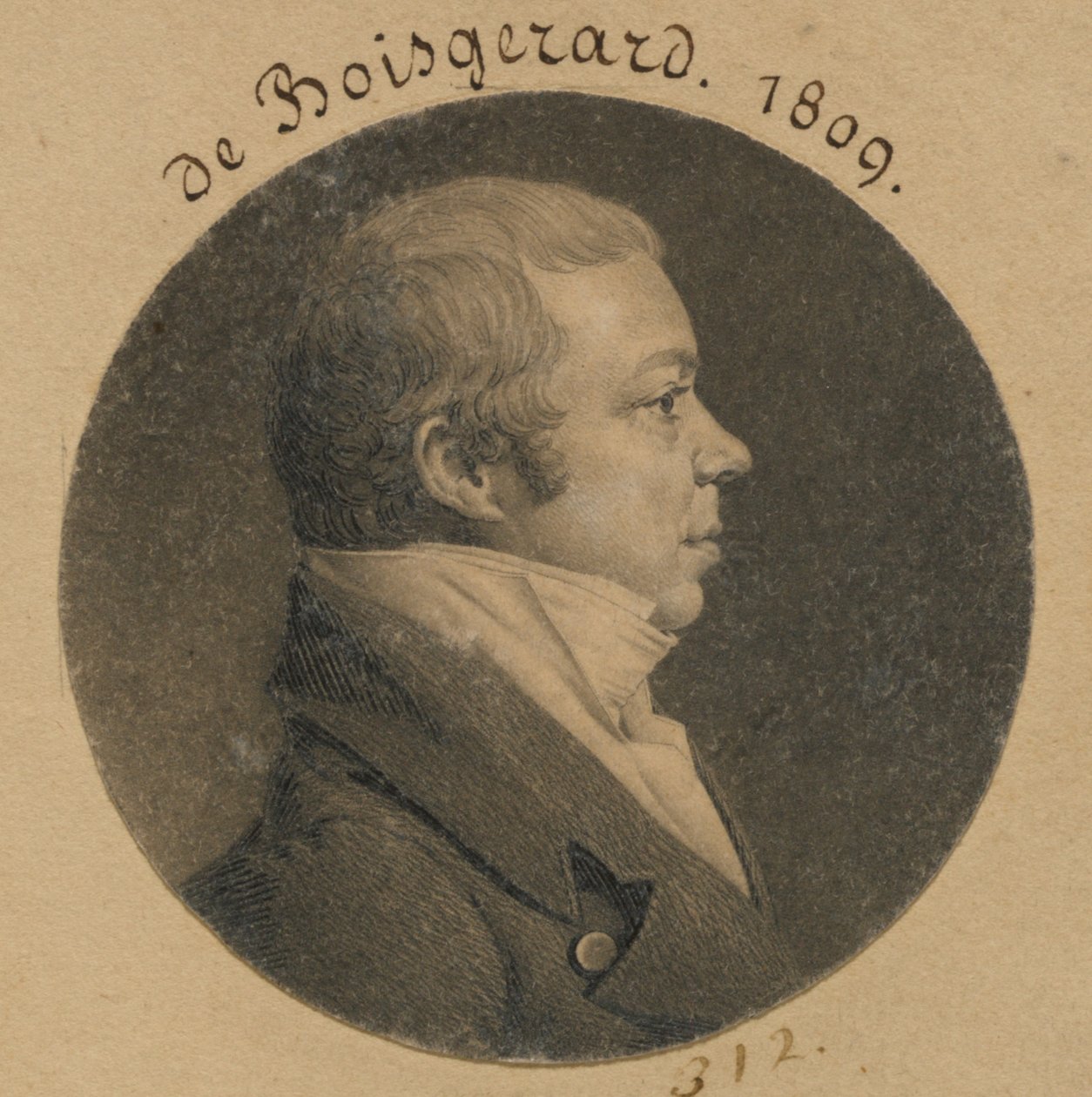 Felix Constant de Boisgerard von Charles Balthazar Julien Févret de Saint-Mémin