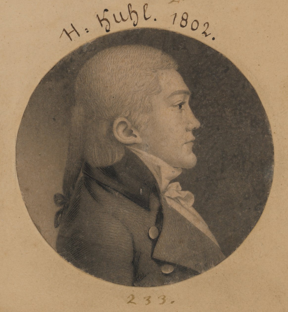 Henry Kuhl von Charles Balthazar Julien Févret de Saint-Mémin