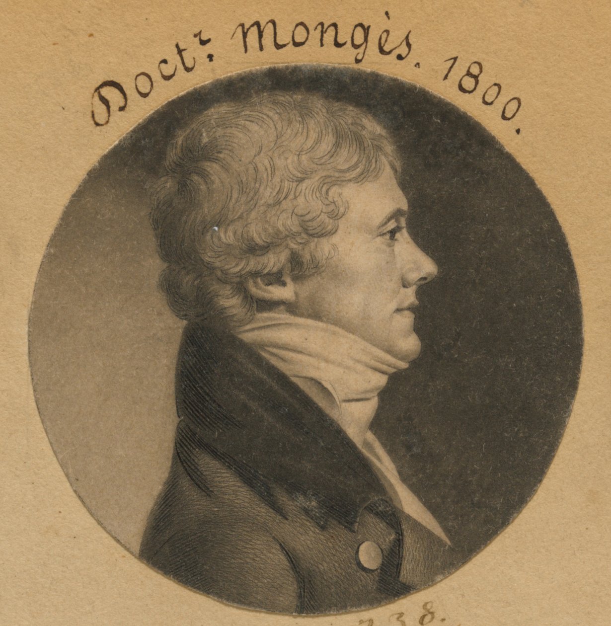 John Armentaire Monges von Charles Balthazar Julien Févret de Saint-Mémin