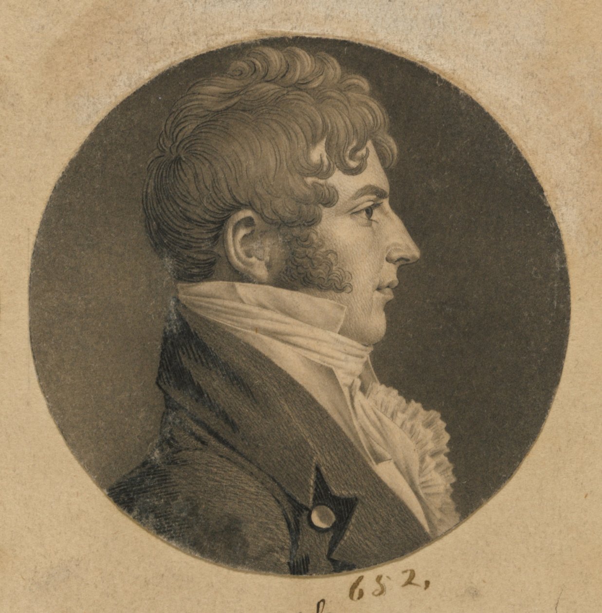 Nathaniel Heyward Jr. von Charles Balthazar Julien Févret de Saint-Mémin