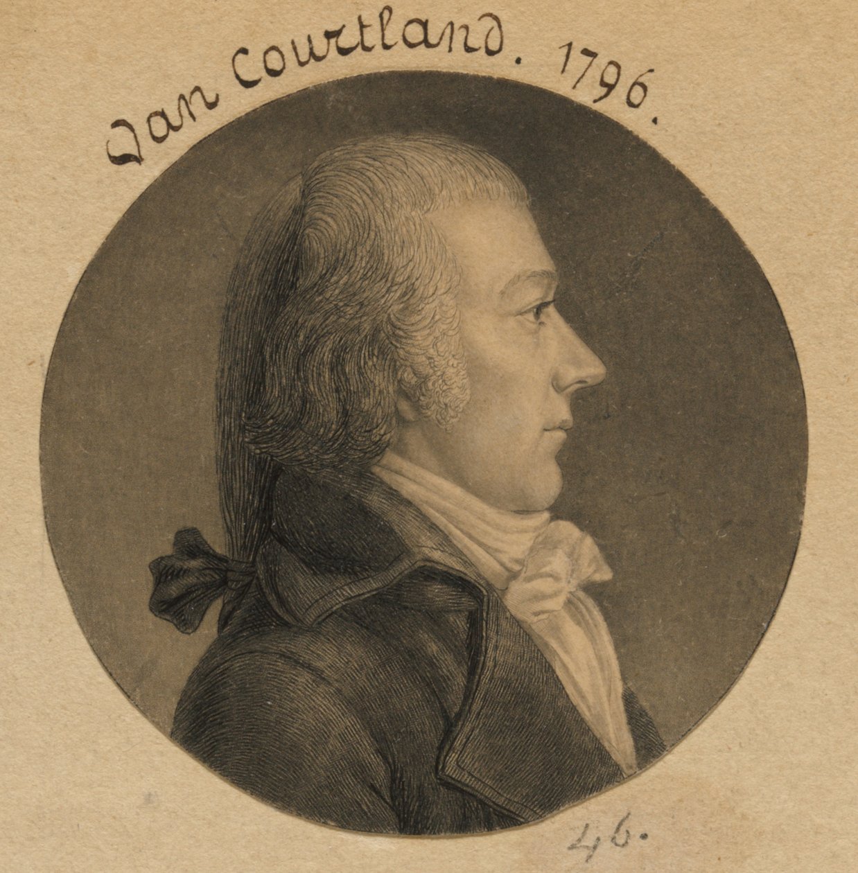 Pierre Van Cortlandt von Charles Balthazar Julien Févret de Saint-Mémin