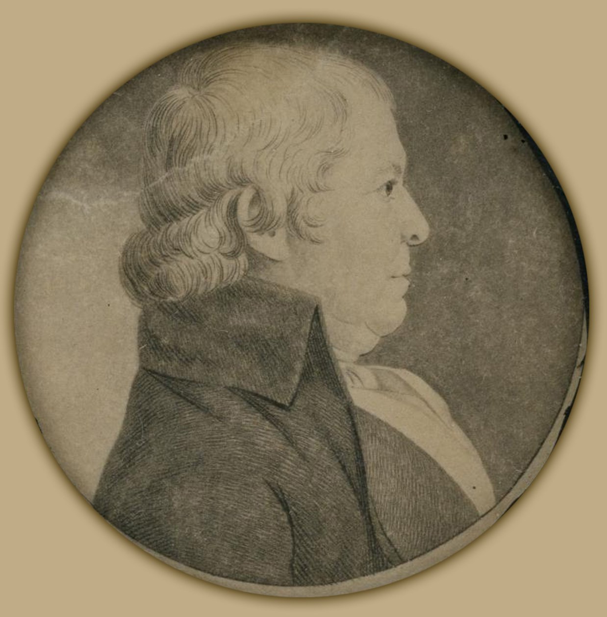 Porträt von Paul Revere, Jr. von Charles Balthazar Julien Févret de Saint-Mémin