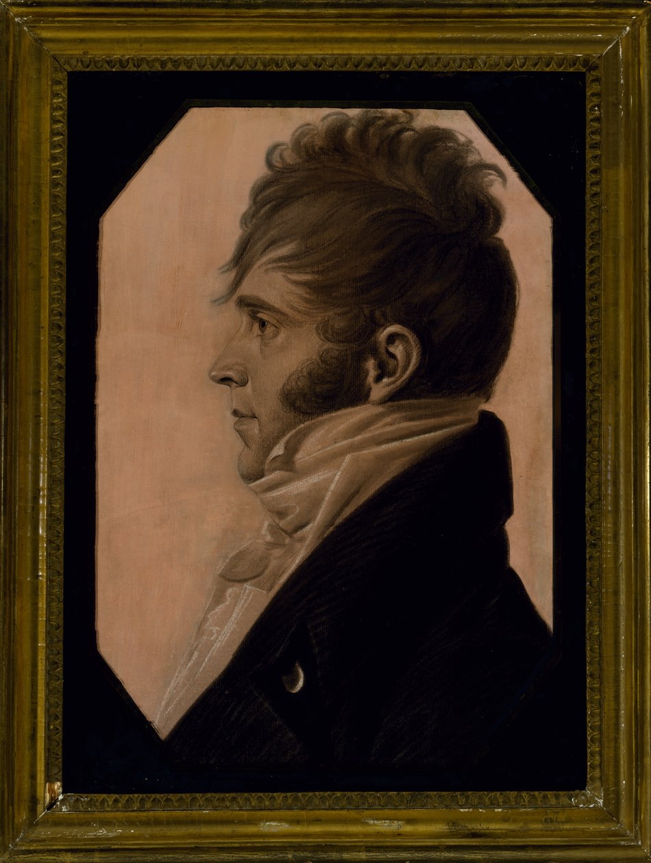 Porträt eines Mannes, ca. 1804 von Charles Balthazar Julien Févret de Saint Mémin