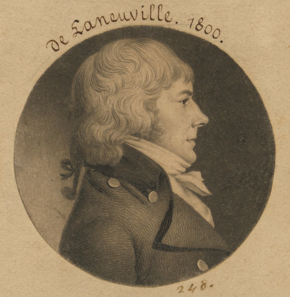 de Laneuville von Charles Balthazar Julien Févret de Saint-Mémin