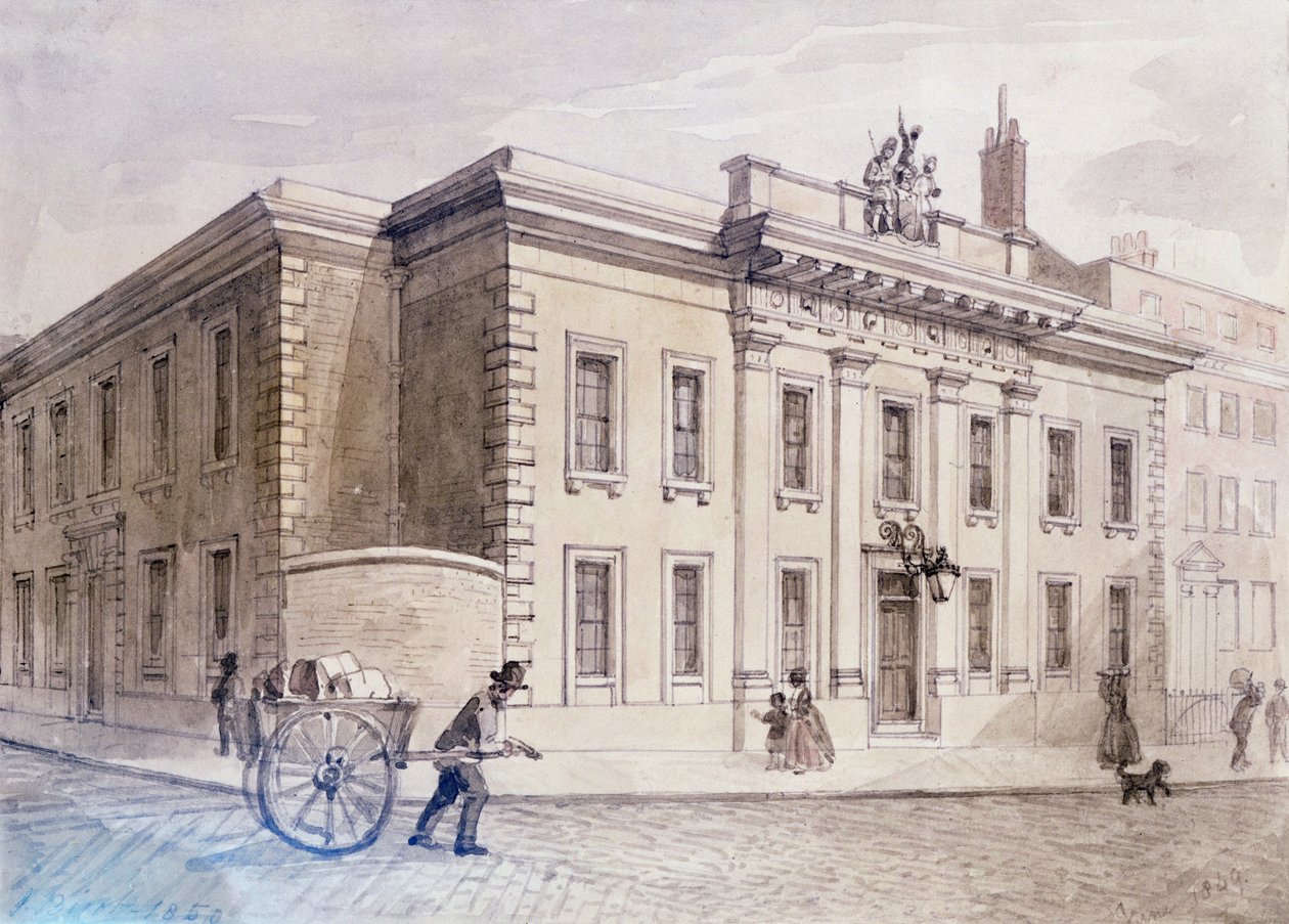 Die neue Halle der Rüstungs- und Messingarbeiter, 1850 von Charles Bigot