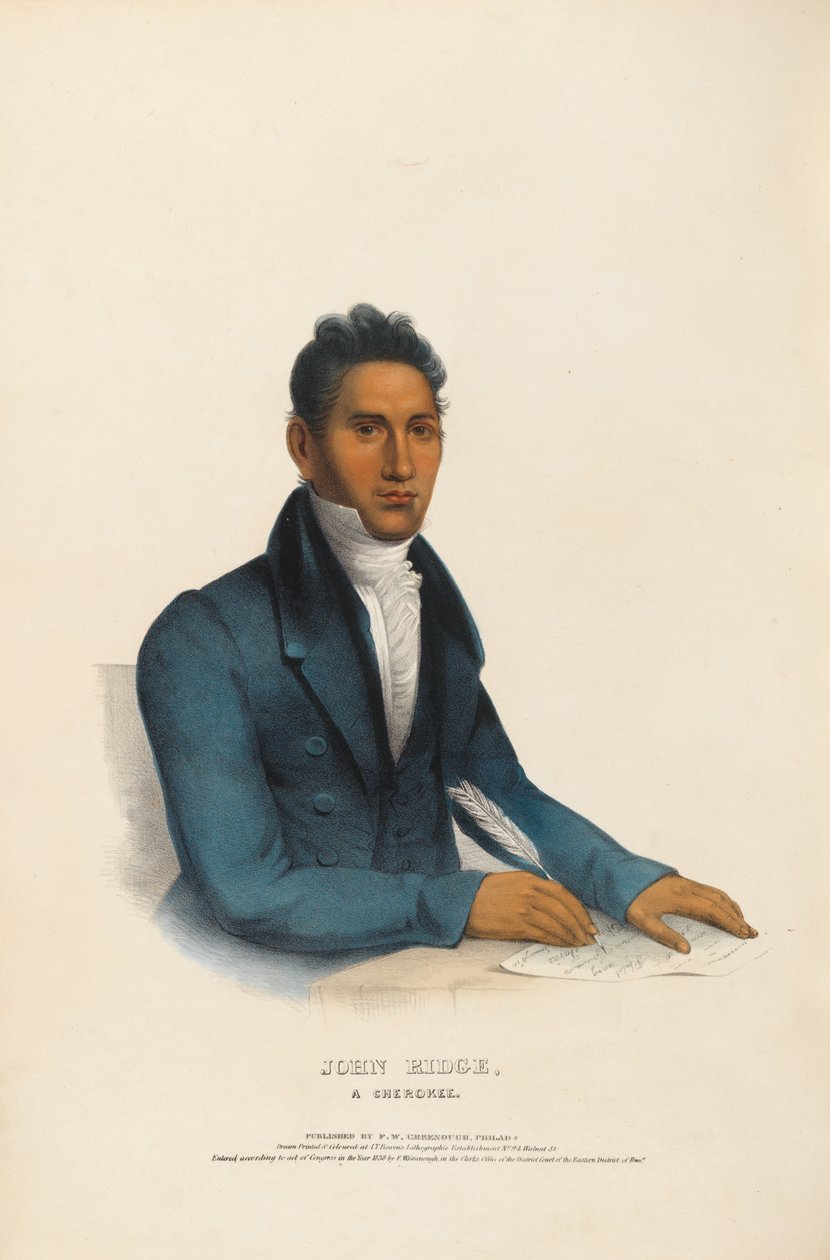 John Ridge - Ein Cherokee von Charles Bird King