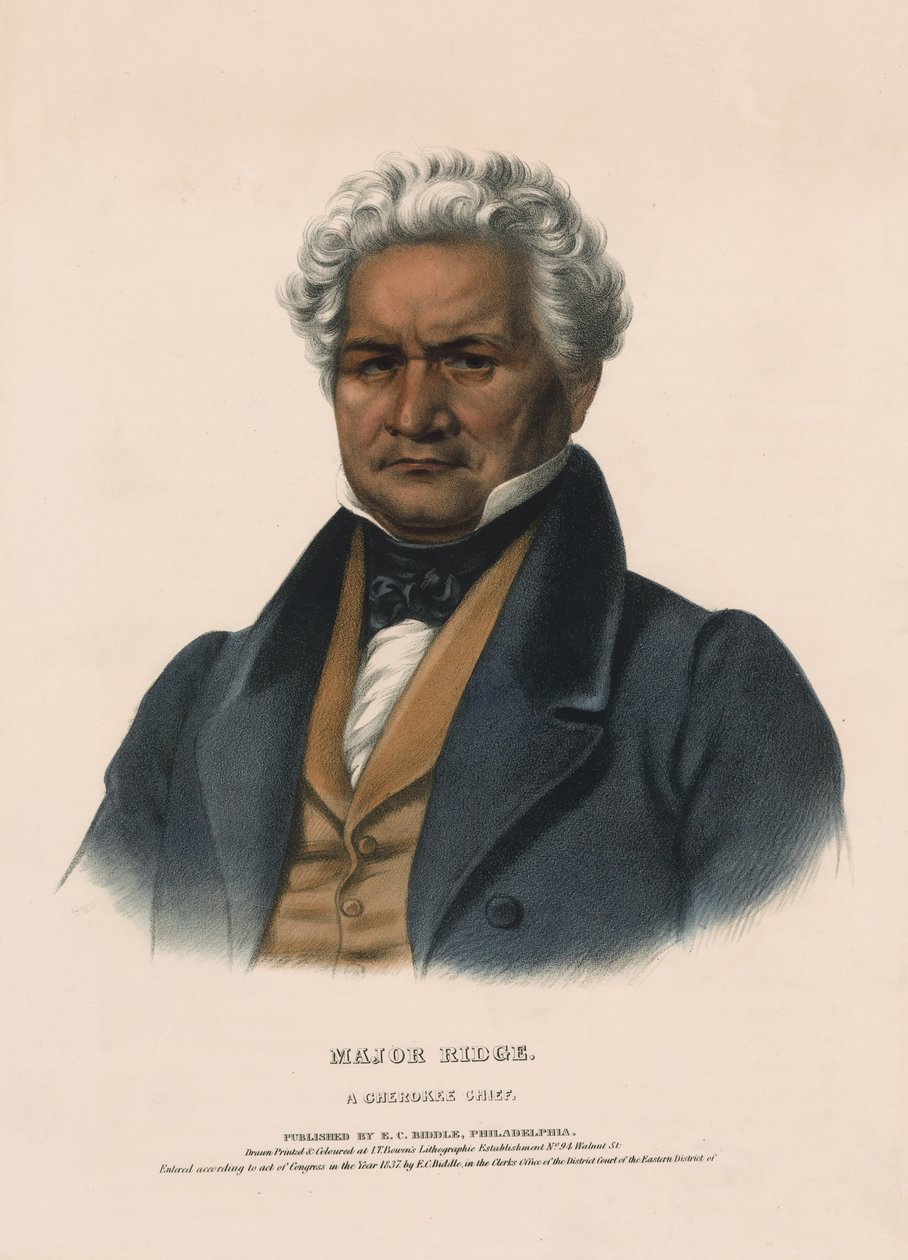 Major Ridge von Charles Bird King