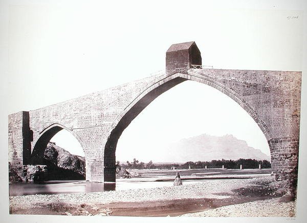 Teufelsbrücke, Martorell, c.1865 von Charles Clifford