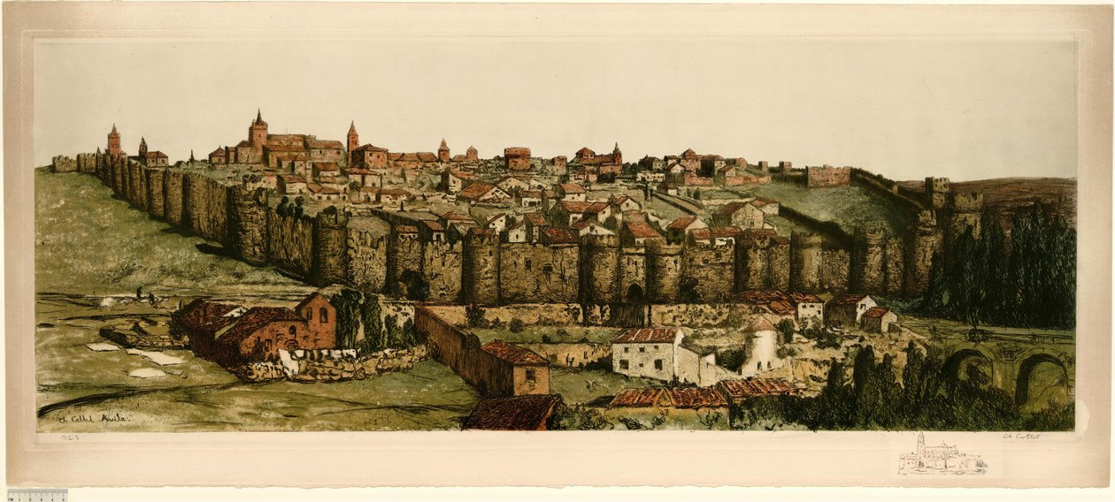 Avila (Probe b) von Charles Cottet