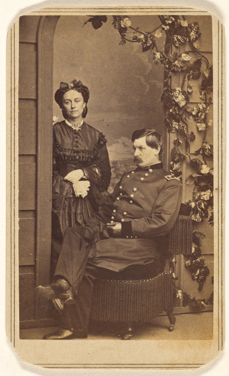 General George Brinton McClellan und seine Frau von Charles DeForest Fredricks