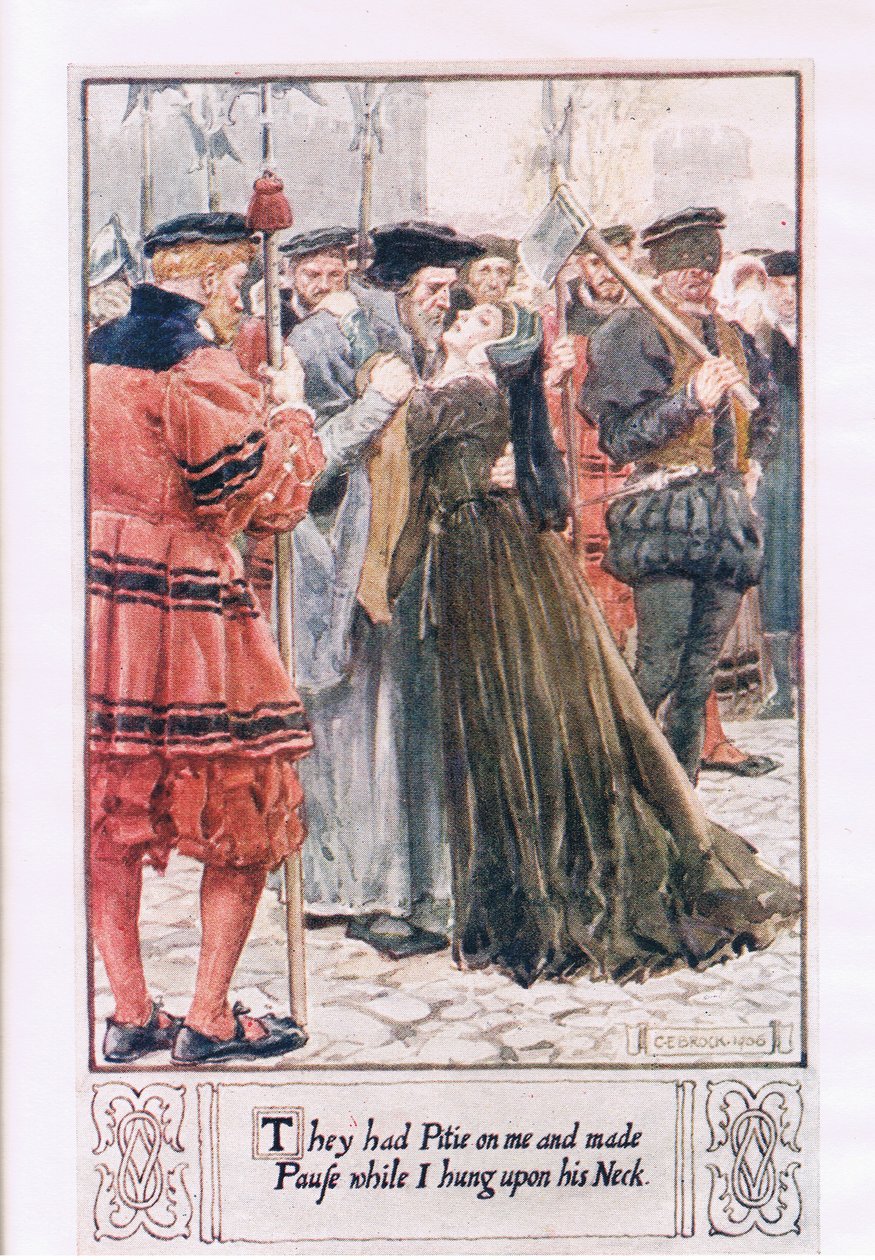 Sie hatten Mitleid mit mir und machten eine Pause, während ich an seinem Hals hing von Charles Edmund Brock